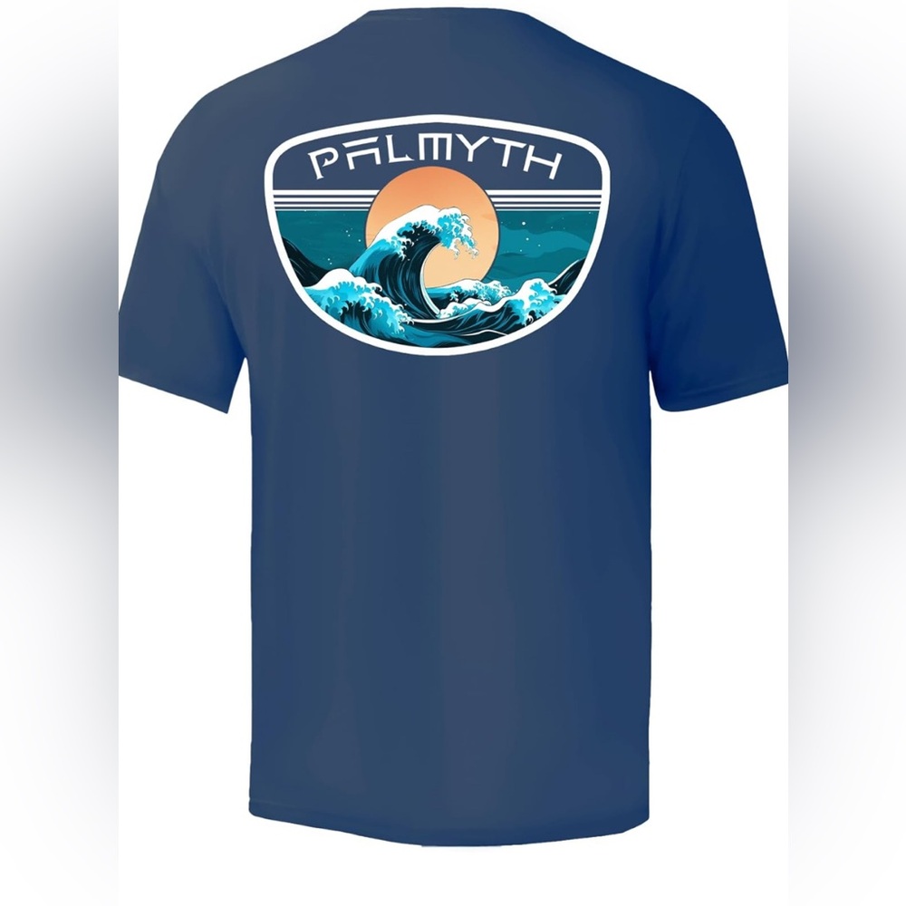 Palmyth Men's Fishing Shirt Short Sleeve